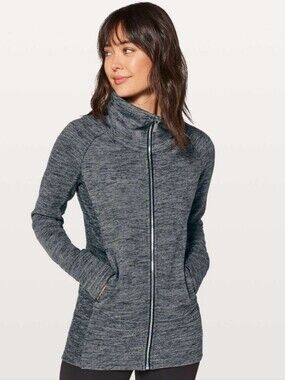 Lululemon Radiant Jacket II Heathered Core Dark Grey
